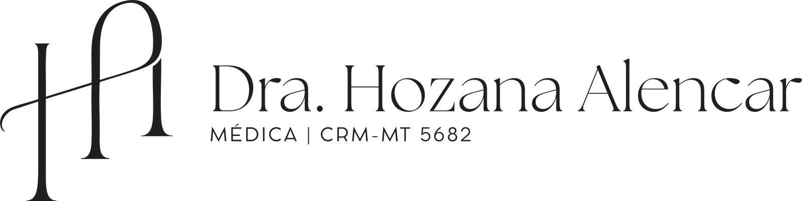 Dra. Hozana Alencar, médica, CRM-MT 5682